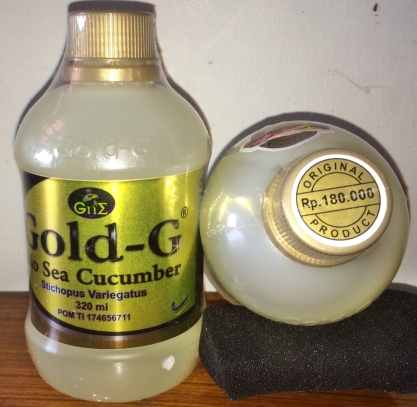 Obat Herbal Curek Jelly Gamat Gold-G