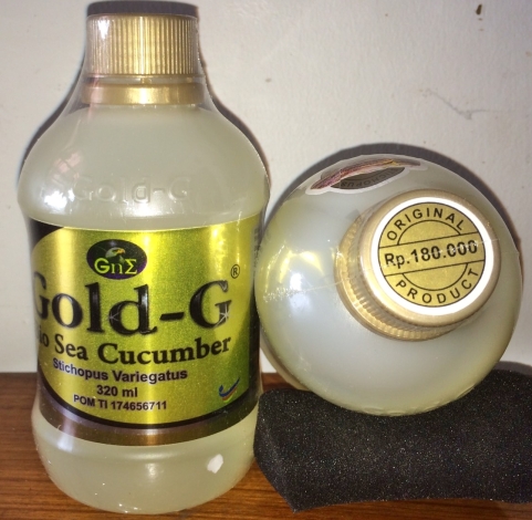 Obat Herbal Kutu Air Jelly Gamat Gold-G