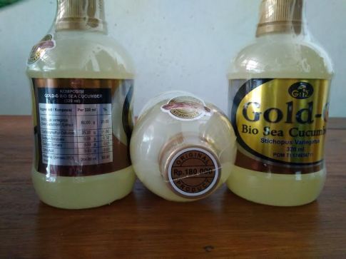 Obat Herbal Turun Peranakan Jelly Gamat Gold-G